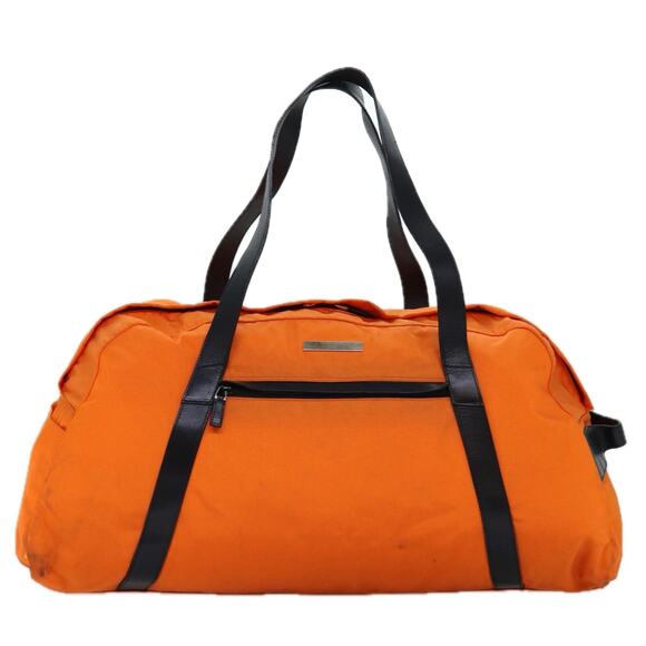 GUCCI Boston Bag Canvas Orange 012 0408 012 0408 - Picture 2 of 16